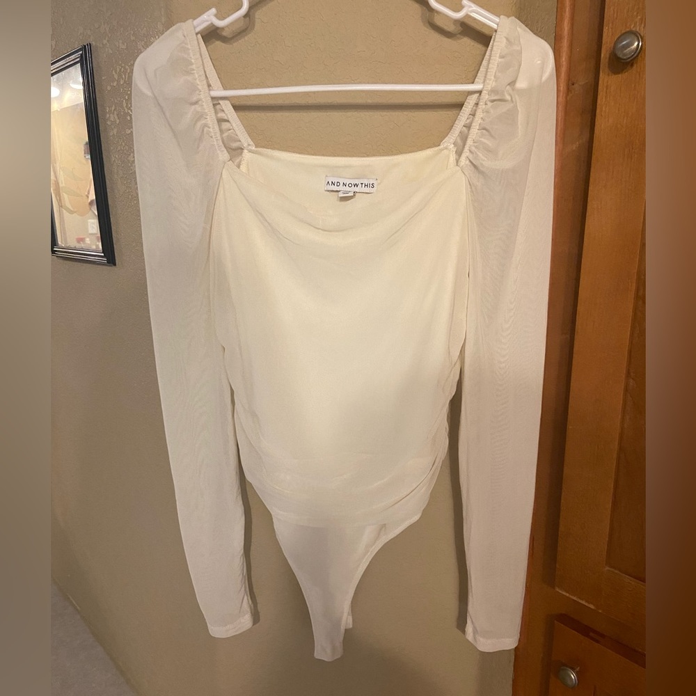 And Now This mesh bodysuit